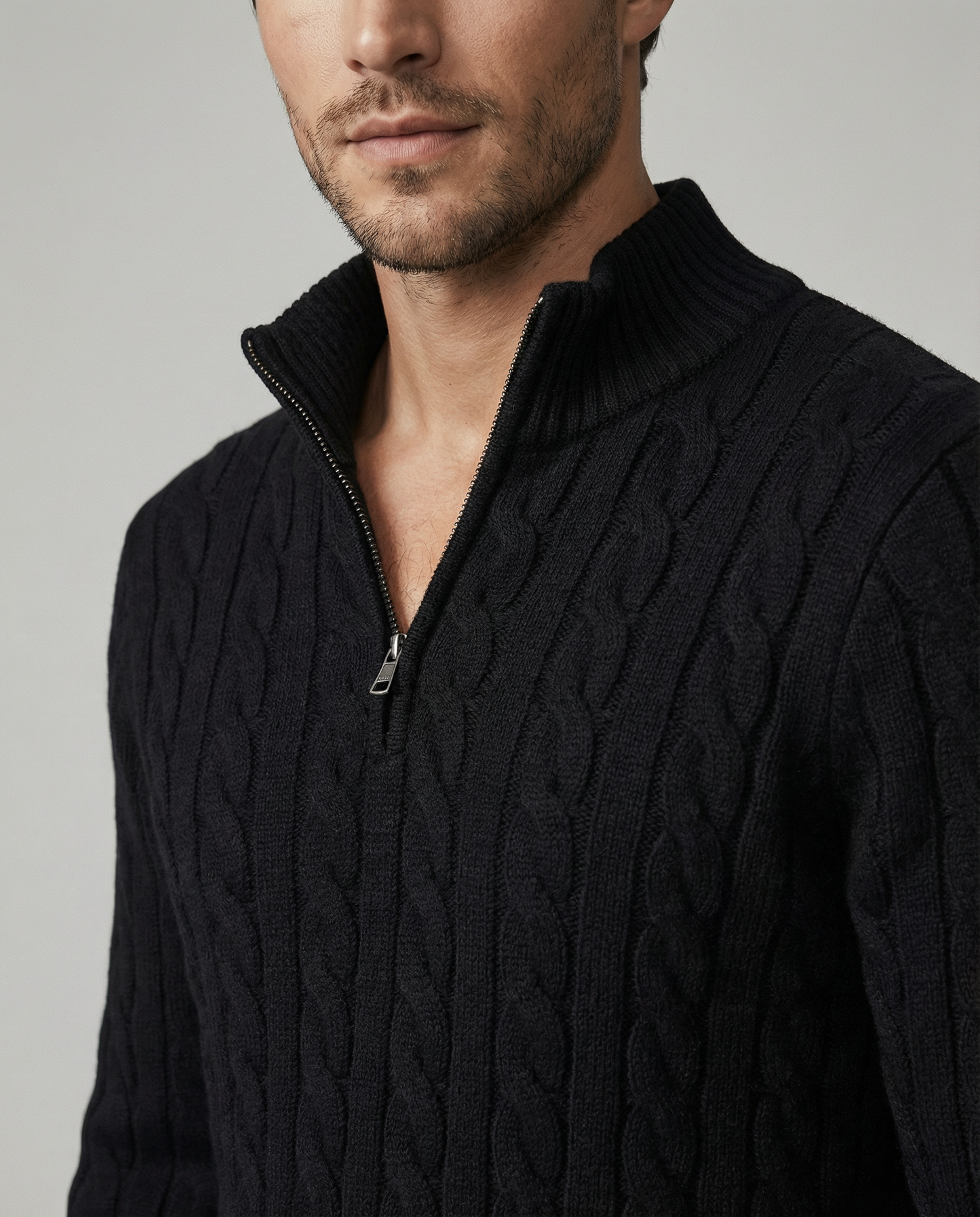 The Heritage Quarter-Zip - Gray