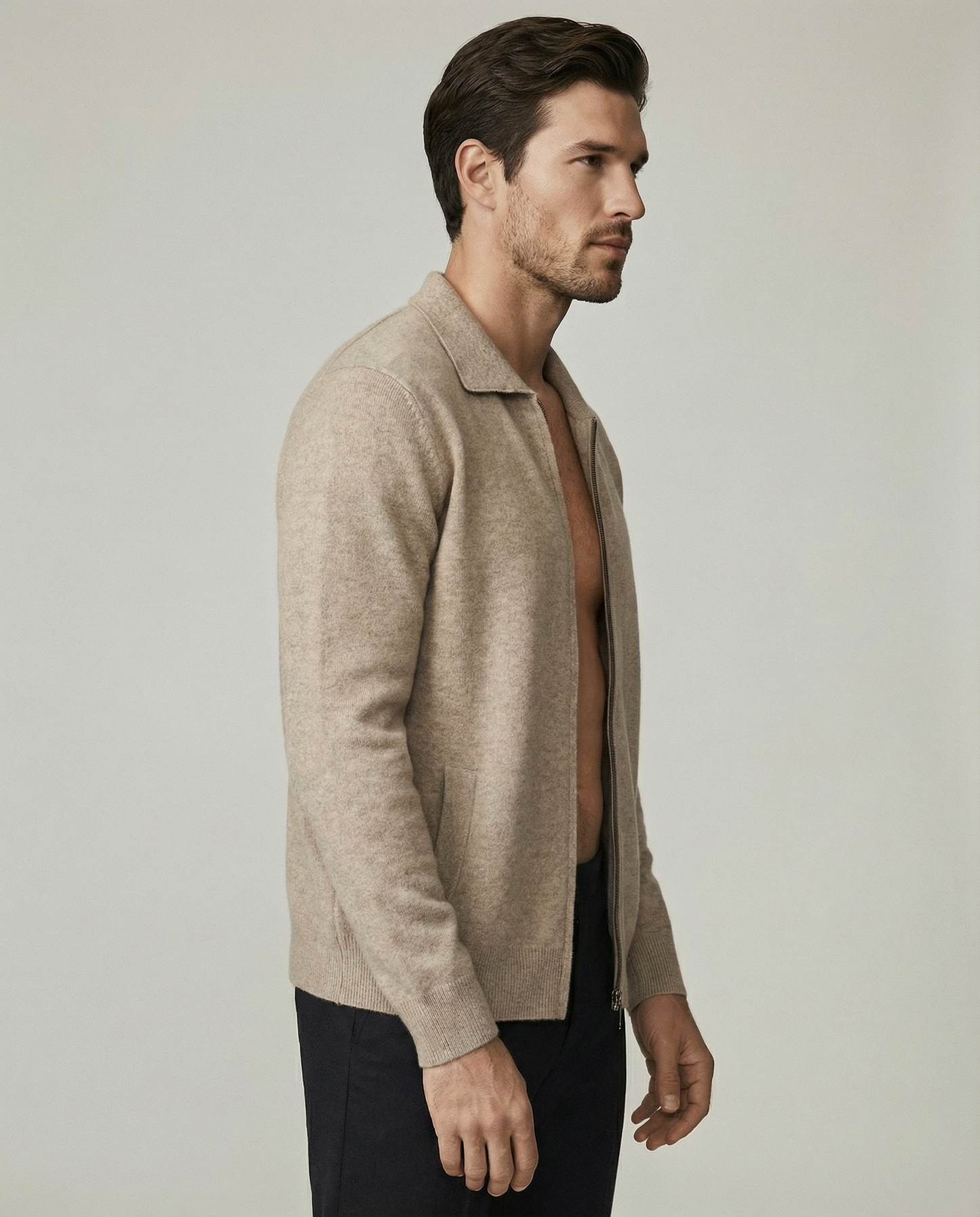 The Harrington Knit Jacket