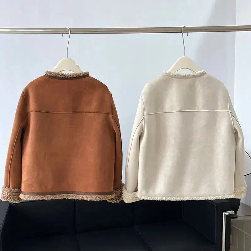 Julia – Chaqueta Shearling Urban Comfort