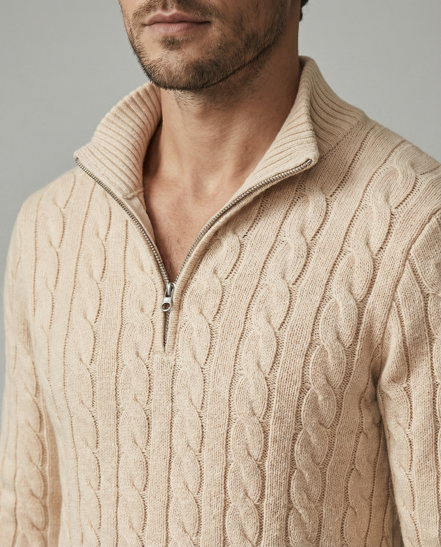 The Heritage Quarter-Zip - Black