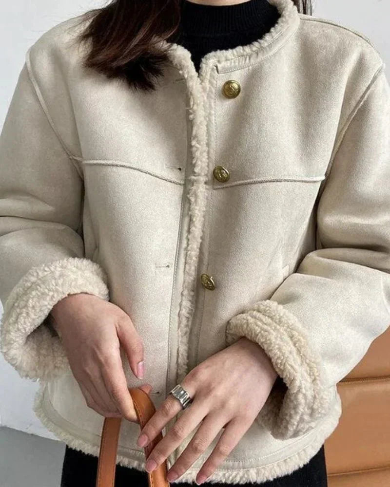 Julia – Chaqueta Shearling Urban Comfort