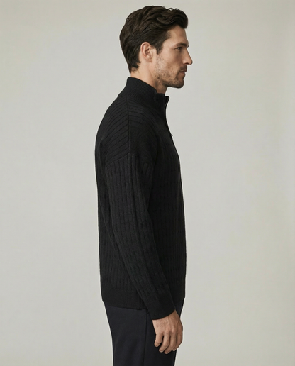 The Windsor Ribbed Quarter-Zip
