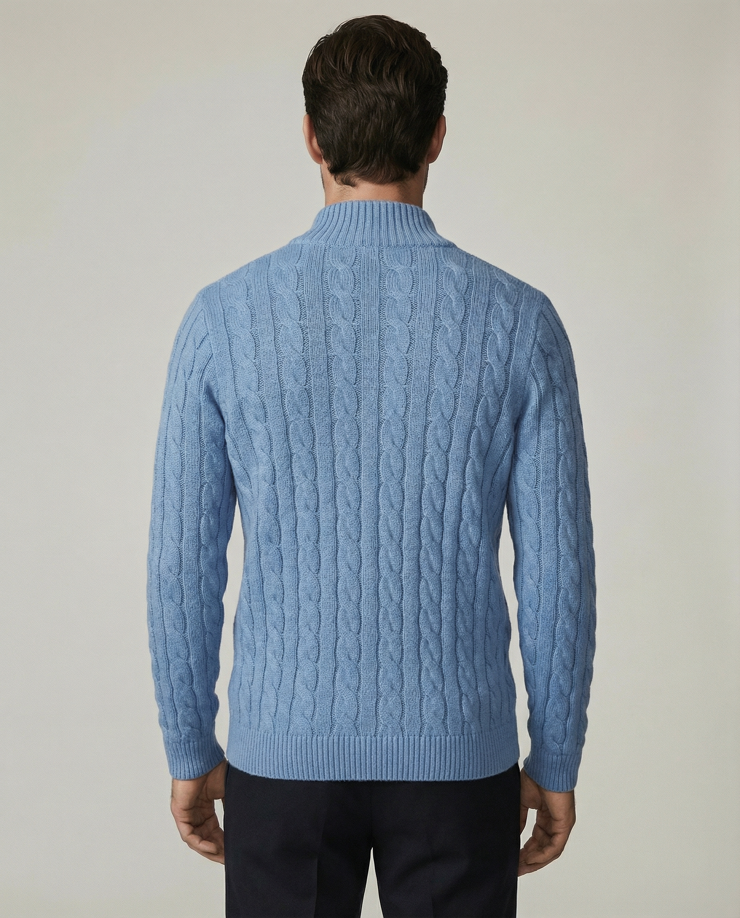 The Heritage Quarter-Zip - Black