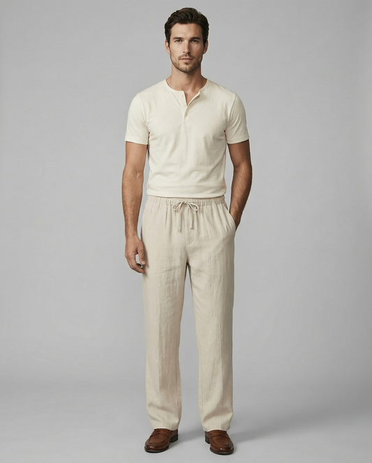 The Linen Easy Trouser