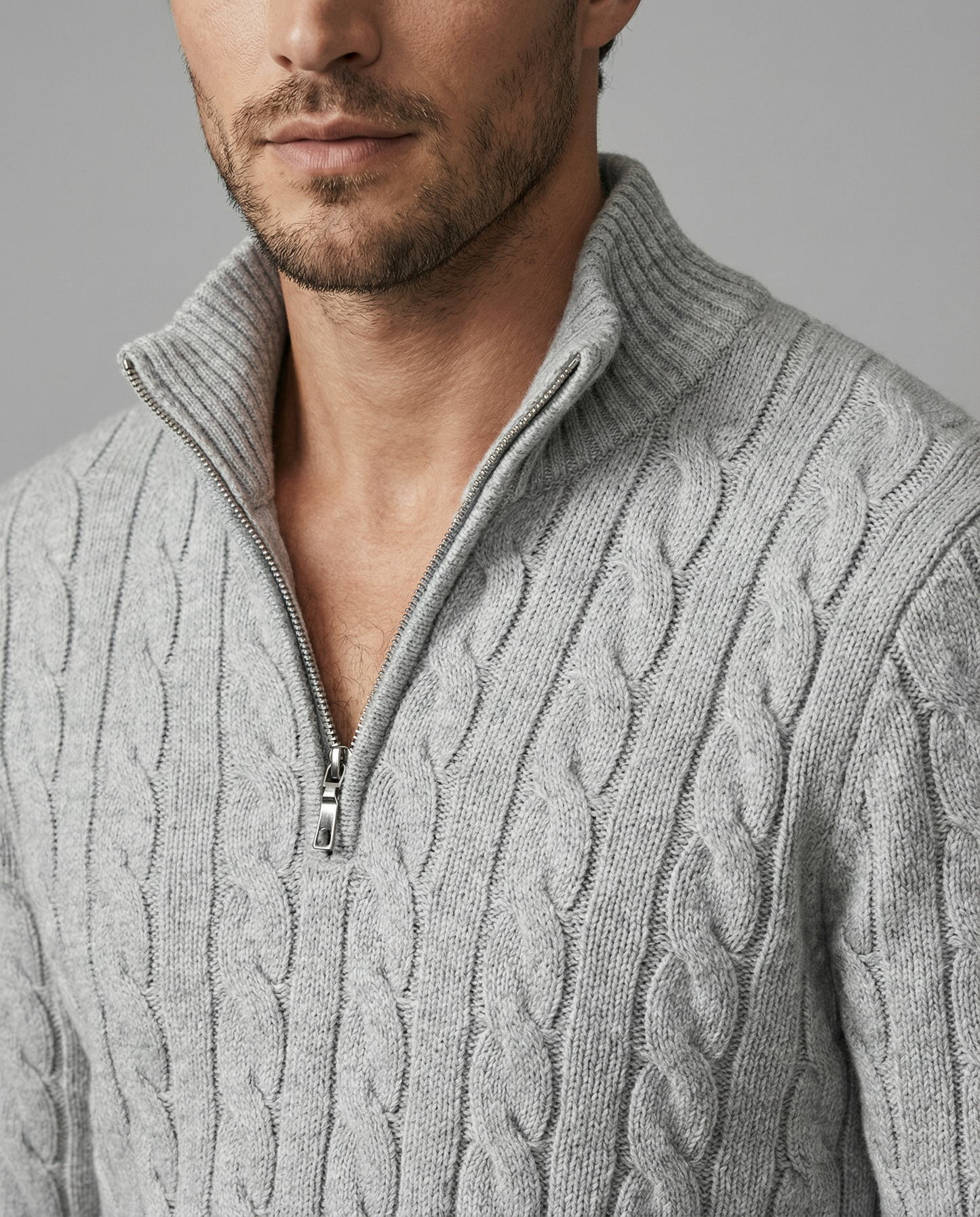 The Heritage Quarter-Zip - Black