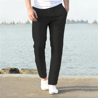 Pablo – Pantalón Lino Relax Fit
