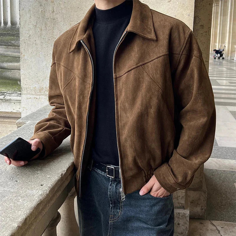 Lorenzo – Chaqueta Suede Crafted