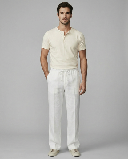 The Linen Easy Trouser