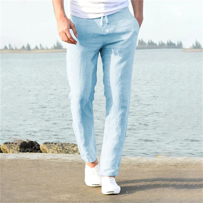 Pablo – Pantalón Lino Relax Fit