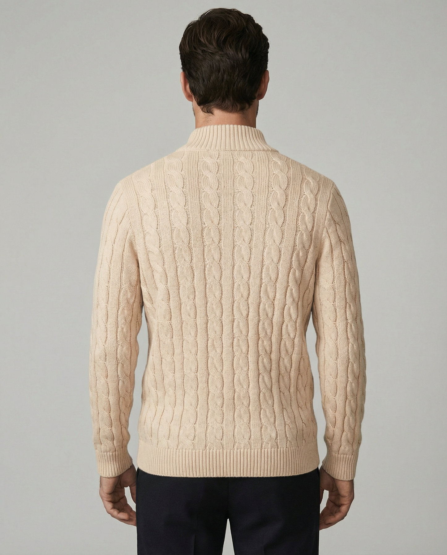 The Heritage Quarter-Zip - Black