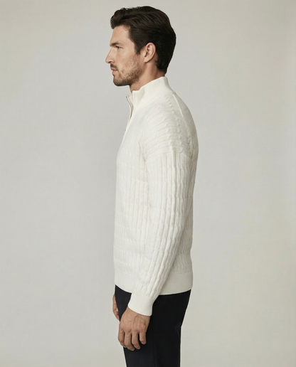 The Windsor Ribbed Quarter-Zip