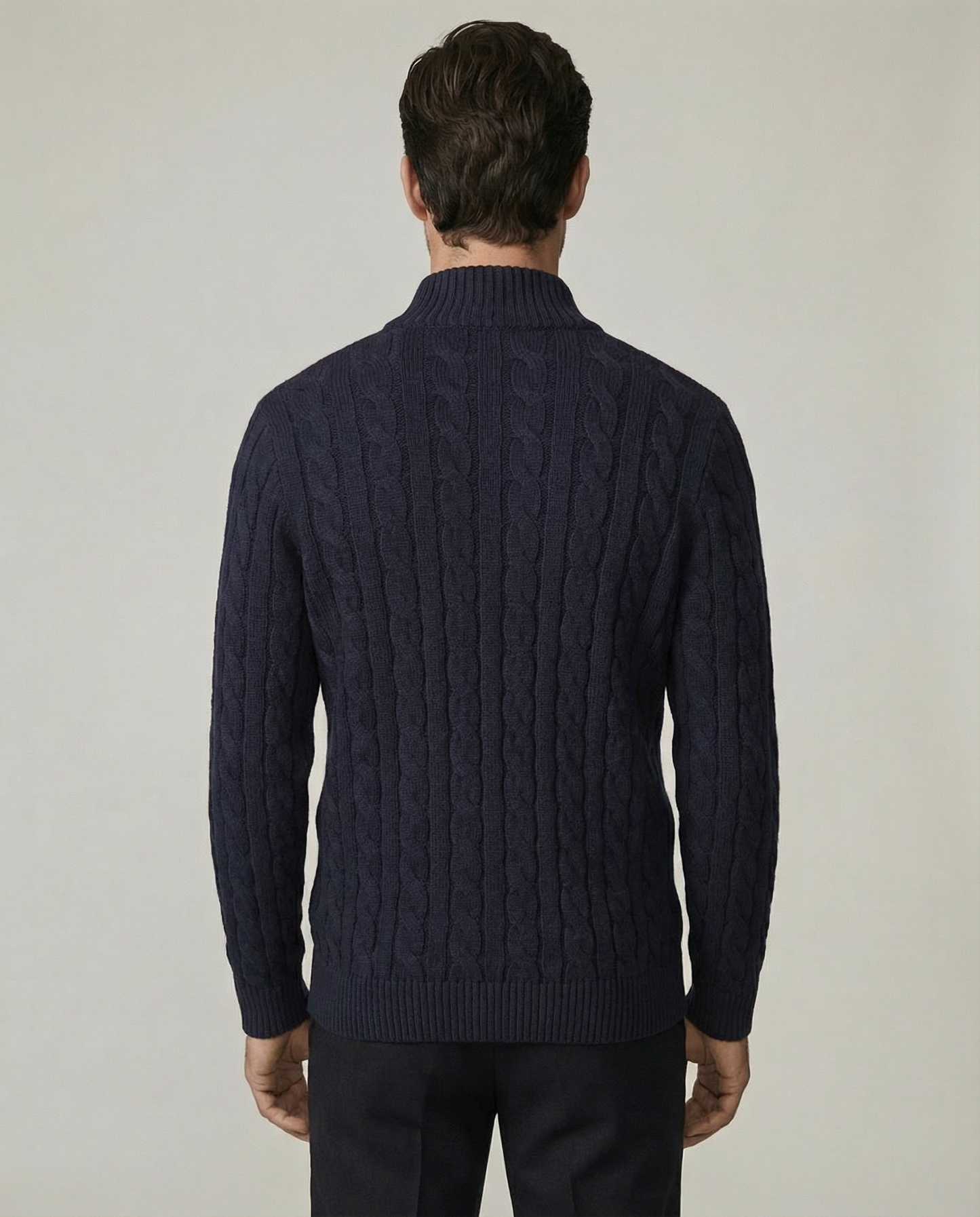 The Heritage Quarter-Zip - Black