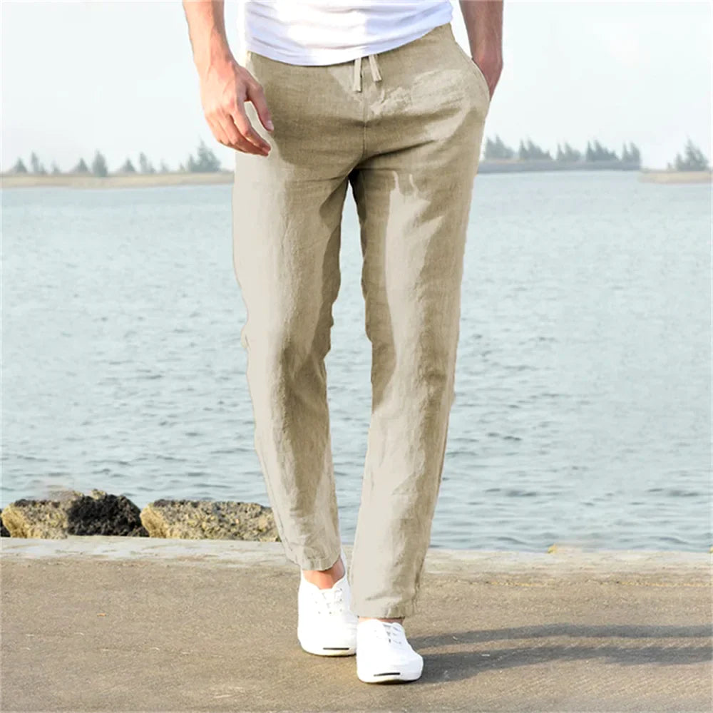Pablo – Pantalón Lino Relax Fit